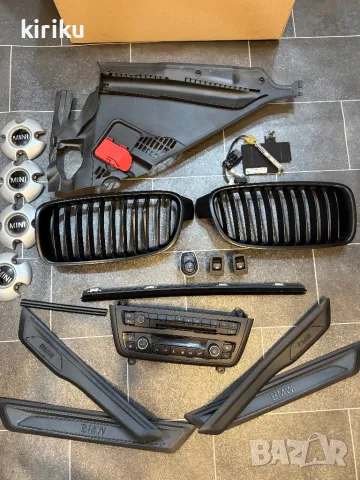 Бъбреци, решетки БМВ / BMW F30 F31 лайсни бутони капачки , снимка 6 - Части - 48369306