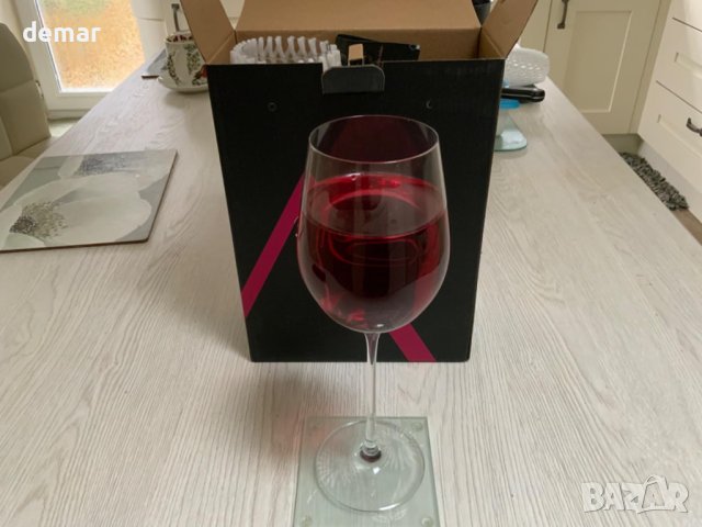 DH Crystal Wine Glasses Комплект 2 чаши за червено вино 460 гр., снимка 8 - Чаши - 44478333