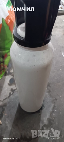 Кислородна бутилка с редуцир вентил и овлажнител 5л., снимка 2 - Други - 52840335