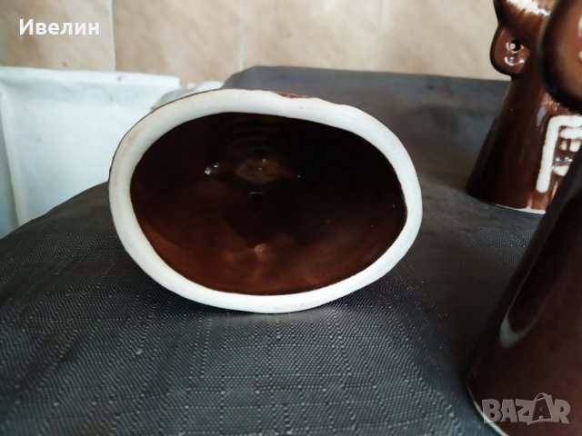 три керамични декорации-кукерска маска, снимка 3 - Антикварни и старинни предмети - 29293899