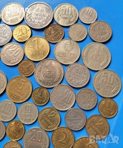 Лот стари български царски и соц монети , снимка 3 - Нумизматика и бонистика - 53883263