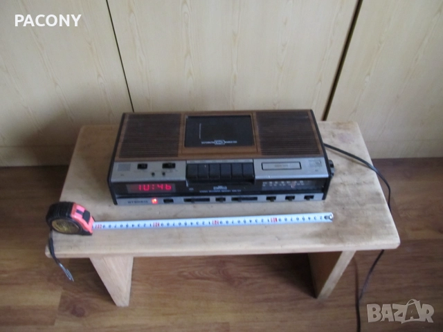 СТЕРЕОКАСЕТОФОН - РАДИОЧАСОВНИК, снимка 9 - Тонколони - 49420915