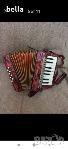 РЯДЪК МИНИ ТУРИСТИЧЕСКИ АКОРДЕОН HOHNER MIGNON 1, снимка 5 - Акордеони - 49504644