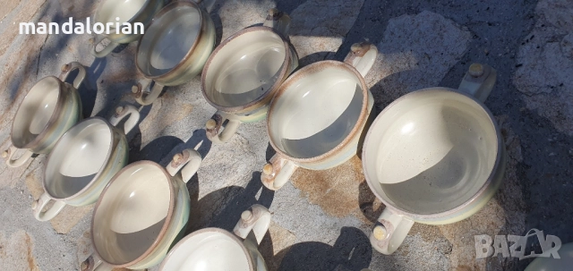 Българска керамика - сервиз,чаши, чинии, вази, купи, , снимка 7 - Вази - 51828611