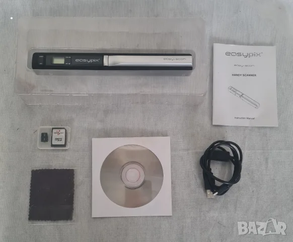 Преносим ръчен скенер Easypix Easy-Scan с SD карта, USB кабел