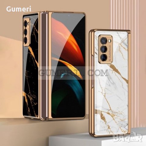 Samsung Galaxy Z Fold2 5G Луксозен твърд гръб , снимка 3 - Калъфи, кейсове - 31204547