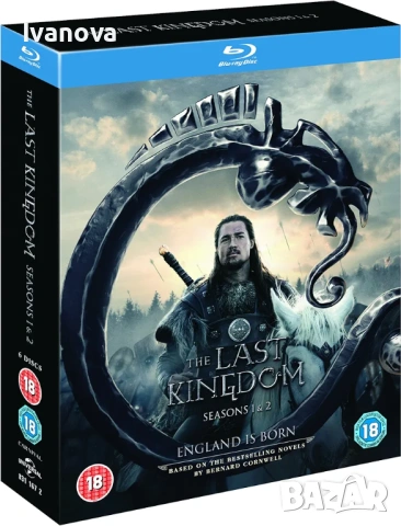 "THE LAST KINGDOM" season 1 and 2, снимка 2 - Blu-Ray филми - 54072056