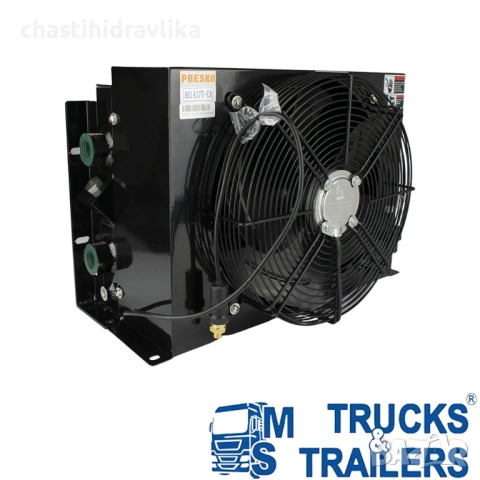 Хидравличен маслен охладител PRESKO 230V 150л/мин AH1417T-CA150L-AC230V