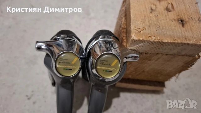 Shimano 600 Tricolor - ретро шосейни спирачки ( челюсти ) и шифтъри, снимка 6 - Части за велосипеди - 50482487