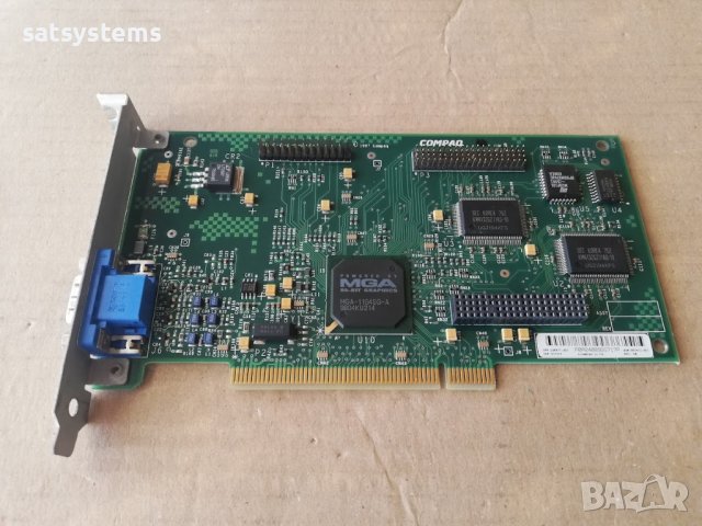 Видео карта COMPAQ 3D GRAPHIC BOARD 2MB PCI, снимка 8 - Видеокарти - 40117637