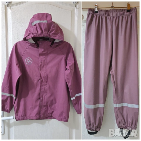 Детски комплект за дъжд 7-8 години Color Kids и BaseCamp