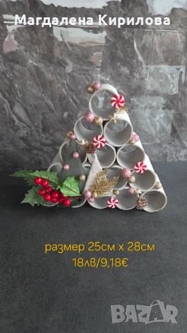 Коледни елхички, снимка 5 - Декорация за дома - 52347164