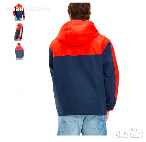 Ново яке  Tommy Hilfiger Tjm Graphic Popover  размер М , снимка 4 - Якета - 38464424