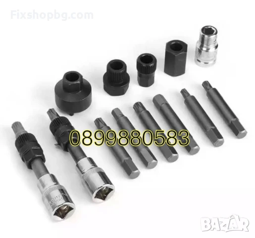 Комплект вложки за шайби на алтернатори 13 части Mar-Pol, снимка 2 - Други инструменти - 51196259