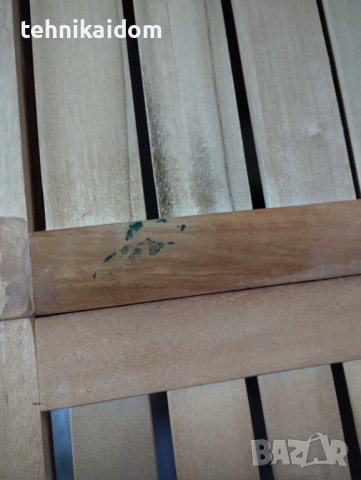 Маса за хранене на открито разтегателна Outsunny от акациево дърво, снимка 12 - Градински мебели, декорация  - 40179235