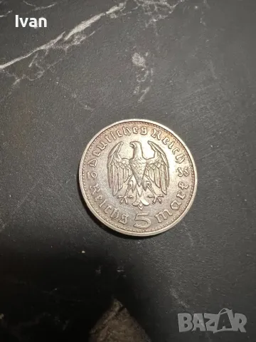 5марки 1935г, снимка 3 - Нумизматика и бонистика - 50034252