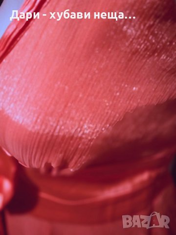 Кокетна двупластова рокля, с акцент от сатен🍀♥️М♥️🍀арт.4406, снимка 4 - Рокли - 37518826