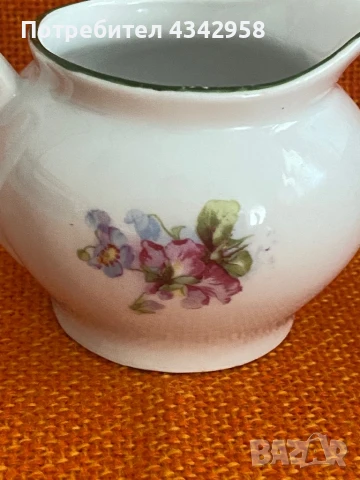 Vintage. Порцеланова кана за мляко. Германия , снимка 3 - Антикварни и старинни предмети - 50724042