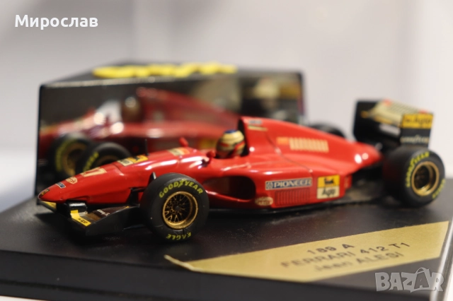 1:43 ONYX FERRARI 412 T1 JEAN ALESI БОЛИД ФОРМУЛА F1, снимка 3 - Колекции - 52636405