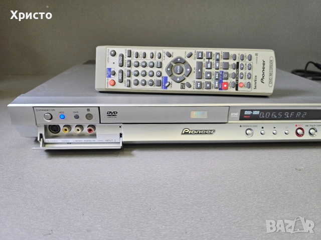 Pioneer dvr 520h hdd dvd recorder, снимка 4 - Плейъри, домашно кино, прожектори - 54280438