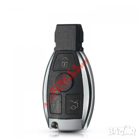 Смарт кутийка за ключ Мерцедес 3 бутона W204 W205 W210 W211 W212 W221 W222, снимка 4 - Аксесоари и консумативи - 36428120