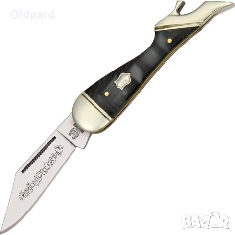 Колекционерски, удобен сгъваем джобен нож Small Leg Knife Midnight. RR960, снимка 2 - Ножове - 42905916