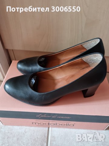 Обувки от естествена кожа, снимка 2 - Дамски обувки на ток - 38203847