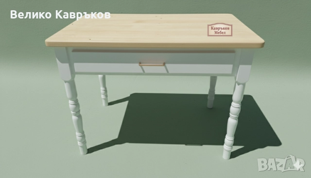 Маса с чекмедже, снимка 2 - Маси - 51757327