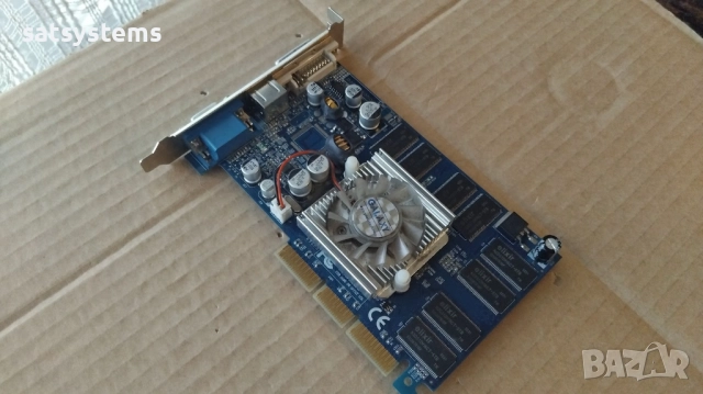 Видео карта NVidia GeForce Galaxy FX5500 128MB DDR 128bit AGP, снимка 4 - Видеокарти - 31450808