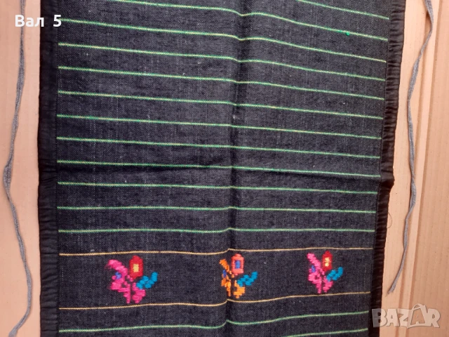 Автентична тъкана вълнена престилка , носия , НЕУПОТРЕБЯВАНА, снимка 3 - Антикварни и старинни предмети - 51050402