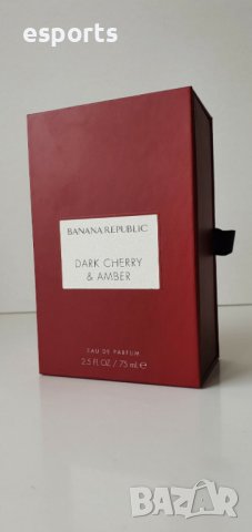 Празна бутилка с кутия Banana Republic Dark Cherry & Amber 75ml refillable, снимка 4 - Дамски парфюми - 35966877