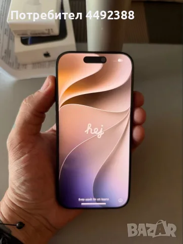 Айфон 16 pro 256GB black
