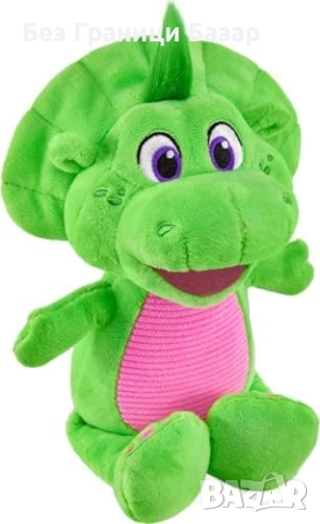 Нова Плюшена играчка Baby Bop 16.5см Barney Fisher-Price за деца подарък