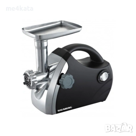 Електрическа месомелачка 1200W с приставки, 3 решетки и обратен ход, снимка 2 - Други инструменти - 54118268