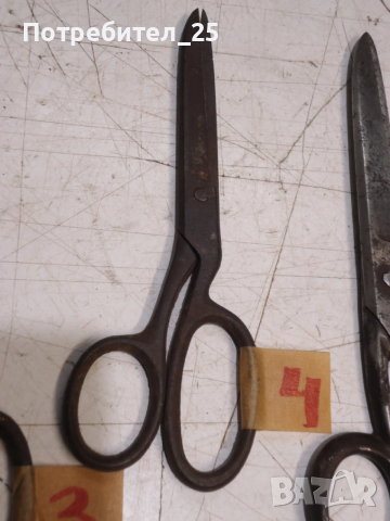 Стари ножици, снимка 11 - Други ценни предмети - 54011906