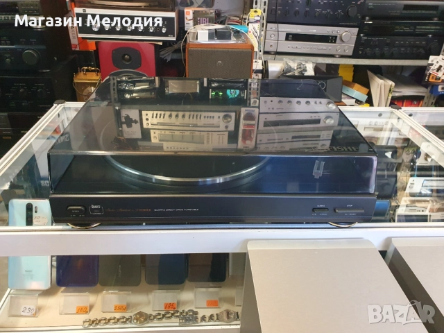 💽📻📀🎶 Грамофон Fisher MT-9060 Direct Drive В отлично техническо и визуално състояние., снимка 2 - Грамофони - 34001186
