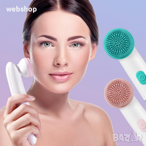 ЕЛЕКТРИЧЕСКА ЧЕТКА ЗА ПОЧИСТВАНЕ НА ЛИЦЕ SONIC FACIAL WL0156, снимка 1