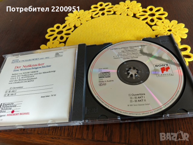 TSCHAIKOWSKY, снимка 8 - CD дискове - 44673972
