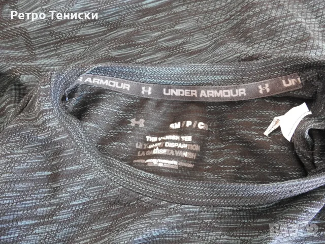 Тениска • тренировъчен модел • Under armour • черно • размер S • Мъже, снимка 2 - Тениски - 56314954