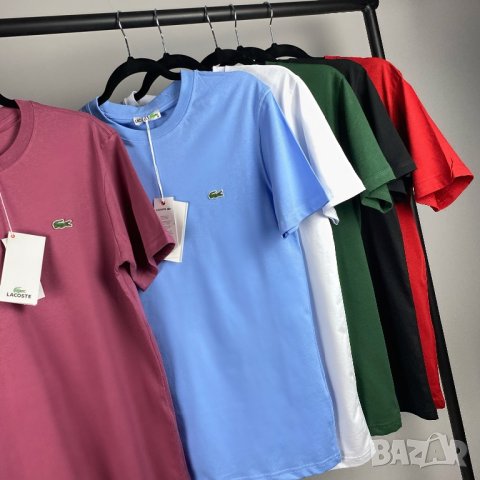Lacoste мъжка тениска  8 цвята , снимка 5 - Тениски - 40370921