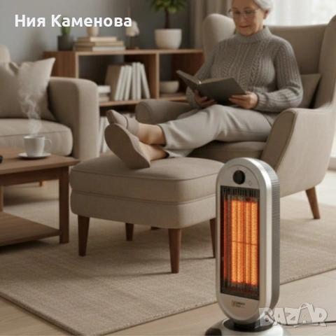 Plein Air Carbon Tower(CAN-900)–Инфрачервен нагревател с автоматично завъртане , снимка 6 - Други стоки за дома - 53019870