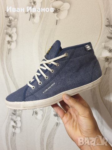 дънкови кецове G-STAR номер 43, снимка 6 - Кецове - 42421278