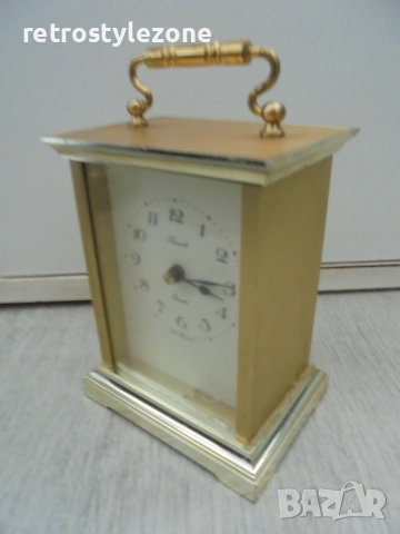 № 8535 Стар настолен часовник Kienzle  , снимка 5 - Други ценни предмети - 53906972