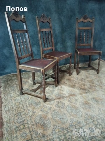 Старинни френски столове, снимка 3 - Столове - 39306458