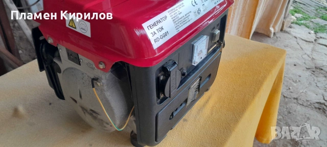 Генератор за ток Raider RD-GG01 – работещ, снимка 4 - Генератори - 54067064