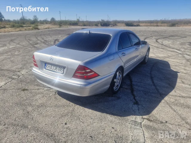 Mercedes w220 s320 benzin gaz, снимка 6 - Автомобили и джипове - 56342946