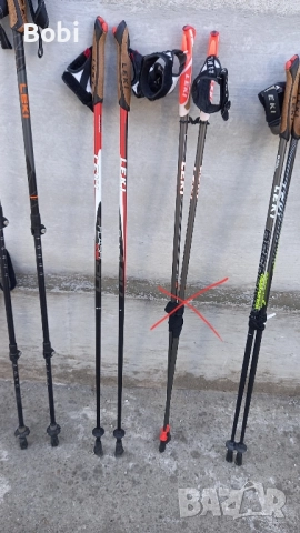 Щеки Leki carbon 115см , снимка 2 - Други спортове - 51876446