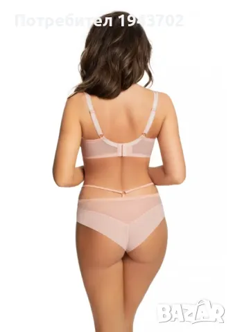 Макси сутиен с меки чашки в светлорозов цвят K720 STELLA Gorsenia, снимка 6 - Бельо - 47520187
