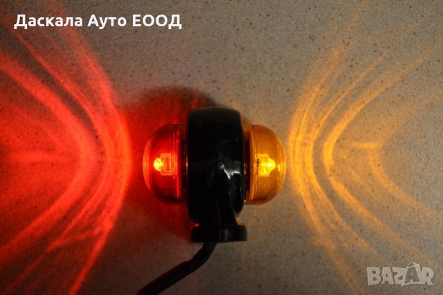 1 бр. мини ЛЕД LED , рогчета , светлини ,габарити , 12-24V, снимка 2 - Аксесоари и консумативи - 35552078