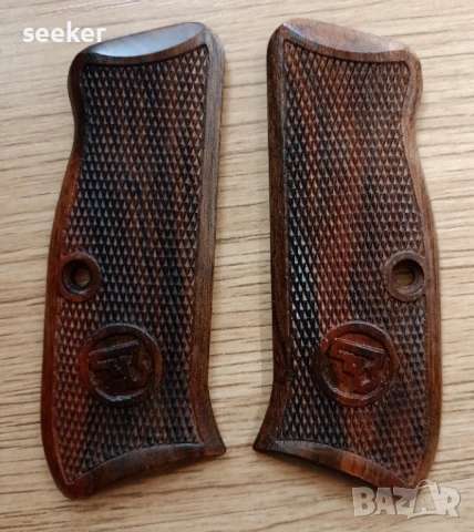 Орехови чирени за пистолет CZ 75/85 BD Police